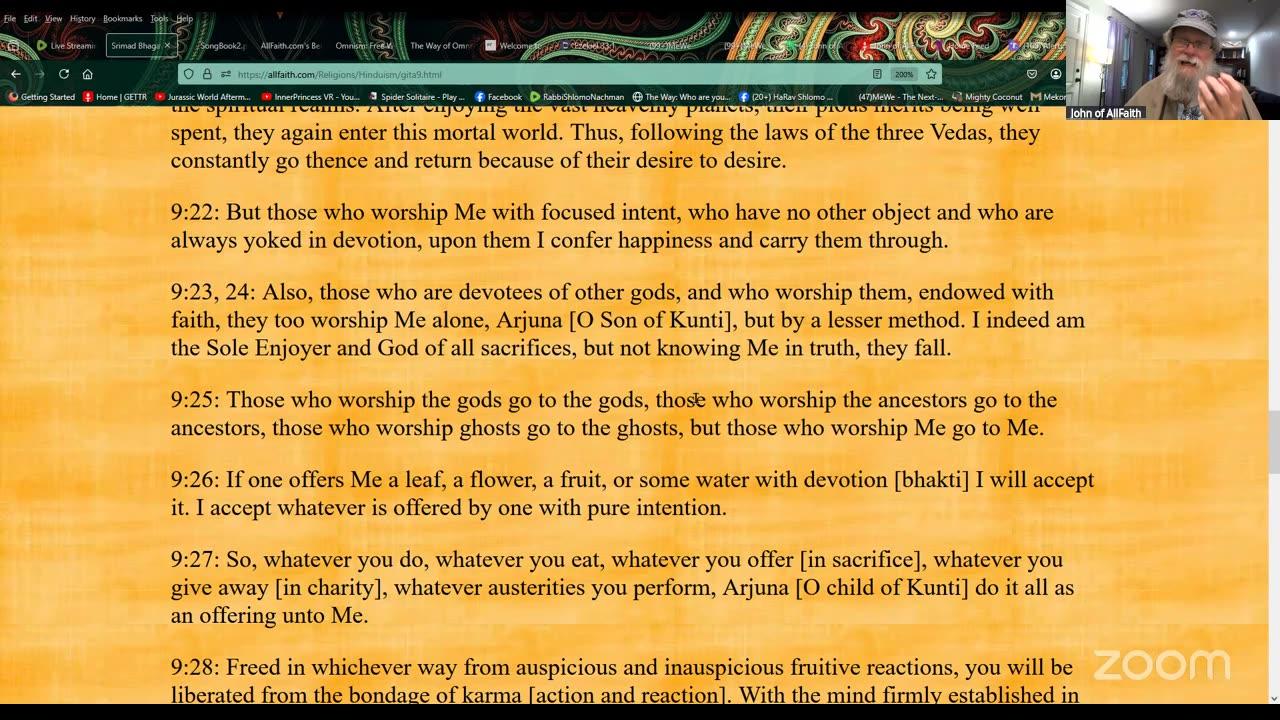 Bhagavad Gita with John of AllFaith Jagannatha Om Prakasa, AllFaith.com