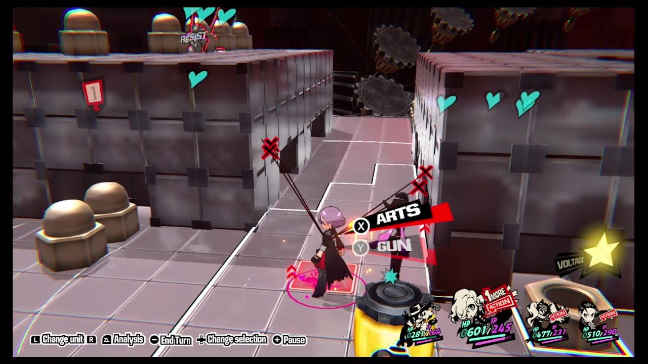 Persona 5 Tactica NG+ Run (Switch)