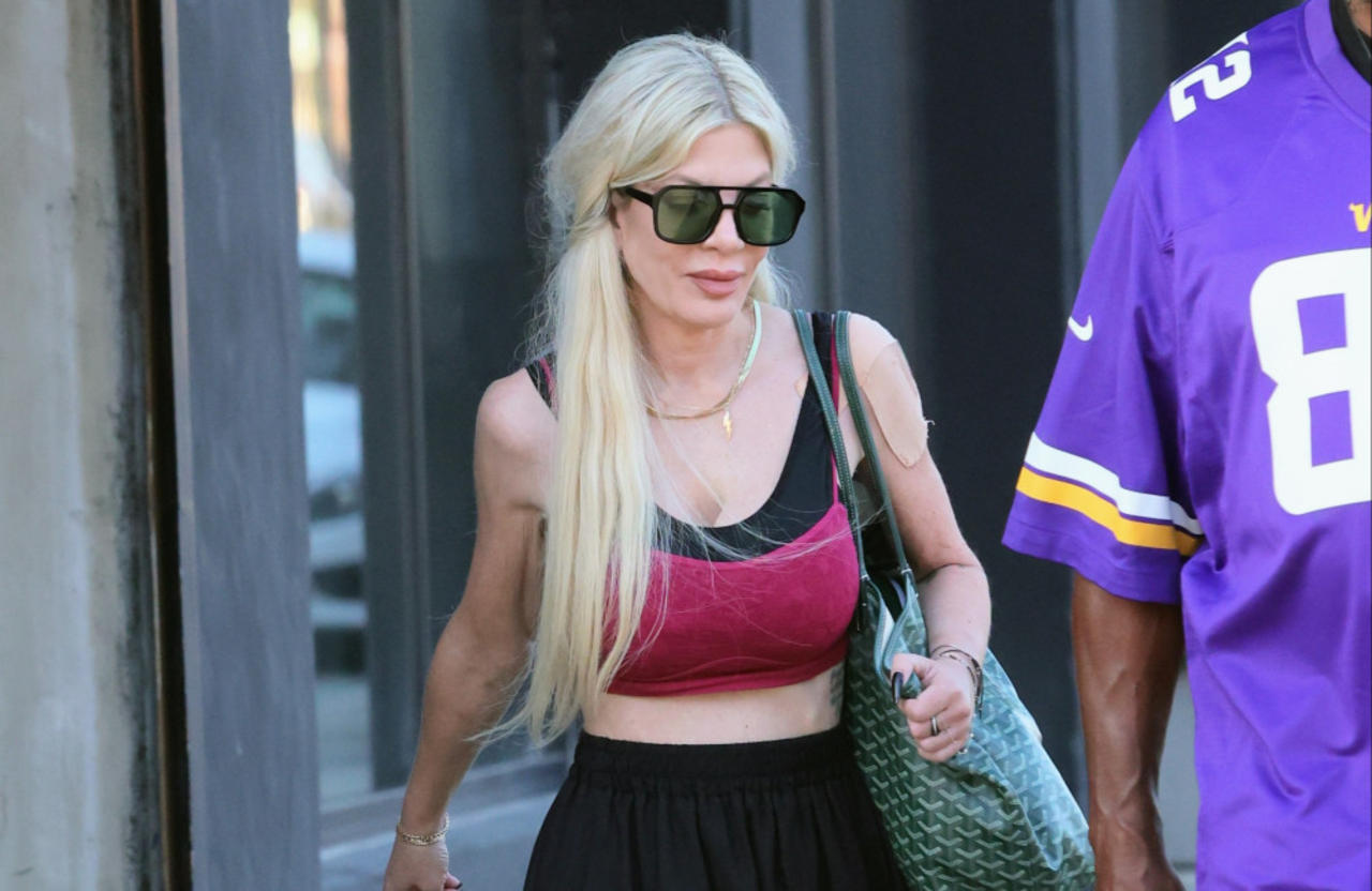Tori Spelling says a conversation with her daughter led to the breakdown of her marriage