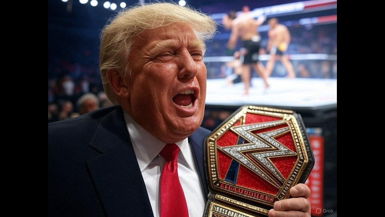 President Trump Attends UFC Fight 314 - 4/12/25 PODCAST