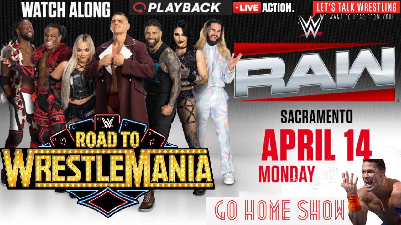 FINAL STOP WWE RAW WRESTLING the road to WrestleMania. WATCH ALONG with HEEL OF THE RING PODCAST
