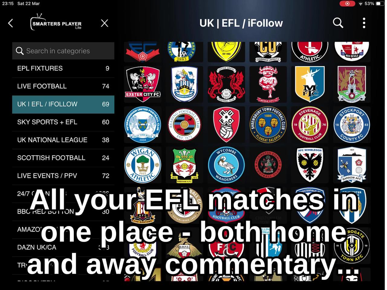 Watch Football Abroad.