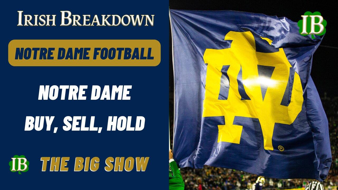 Notre Dame Buy/Sell/Hold - Kennedy Urlacher Enters The Transfer Portal