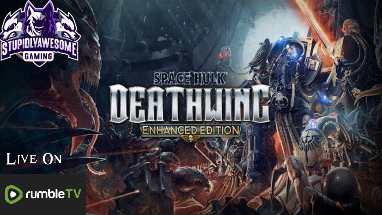 Cleaning out Genestealers for the emporer ( Space Hulk Deathwing with friends)