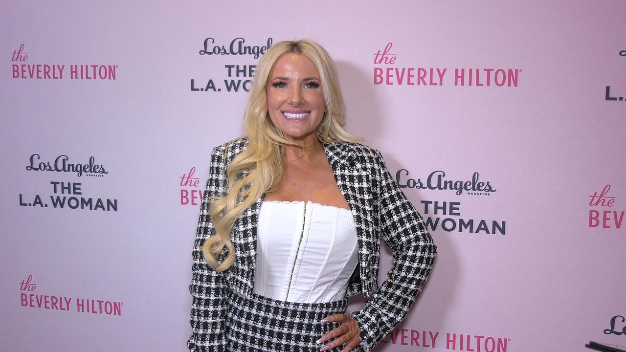 Linnsey Dolson on the pink carpet at the 2025 L.A. Woman Luncheon hosted by Los Angeles Magazine