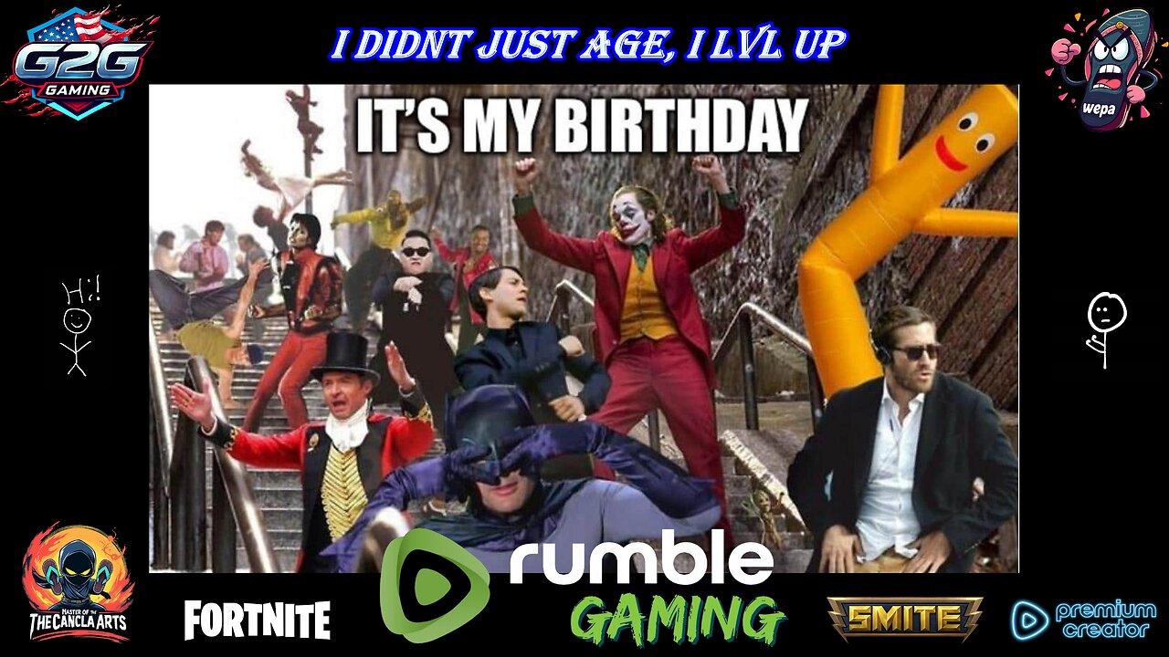 I Didn't Just Age, I Level Up! Get your helmets and lets play!!