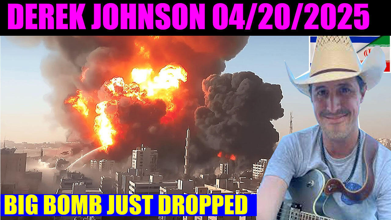 Derek Johnson & Riccardo Bosi, Michael Jaco, Chambers, WOZNY, X22 Report 04/20/2025: Military Tribunals Begin, AND WE KNOW, 