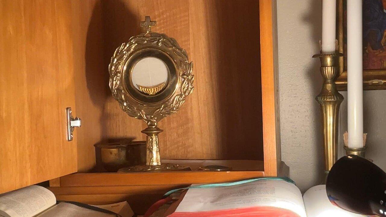 Easter; Adoration; homily on our Easter Hope!