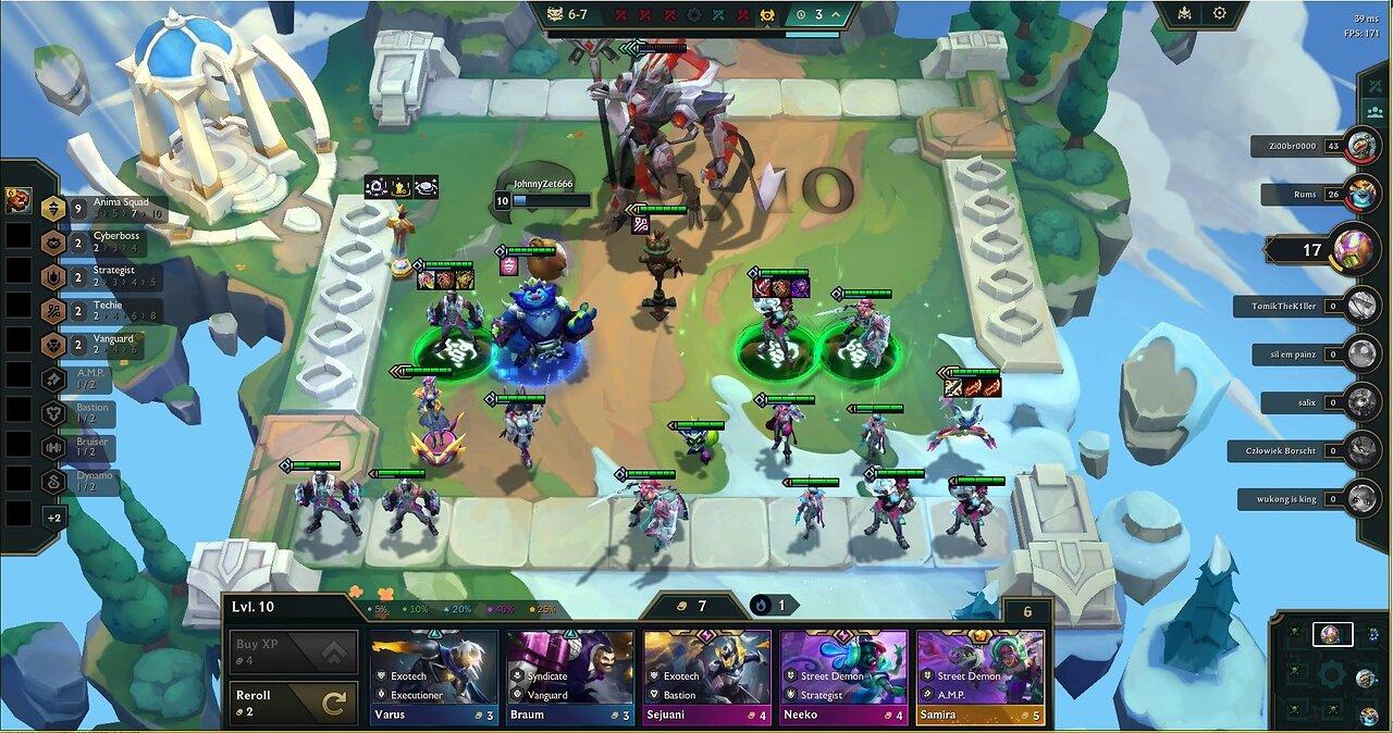 Chill de seara in Teamfight Tactics ...