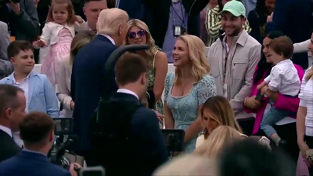 It's nice to have a president who doesn't require the Easter Bunny to lead him around