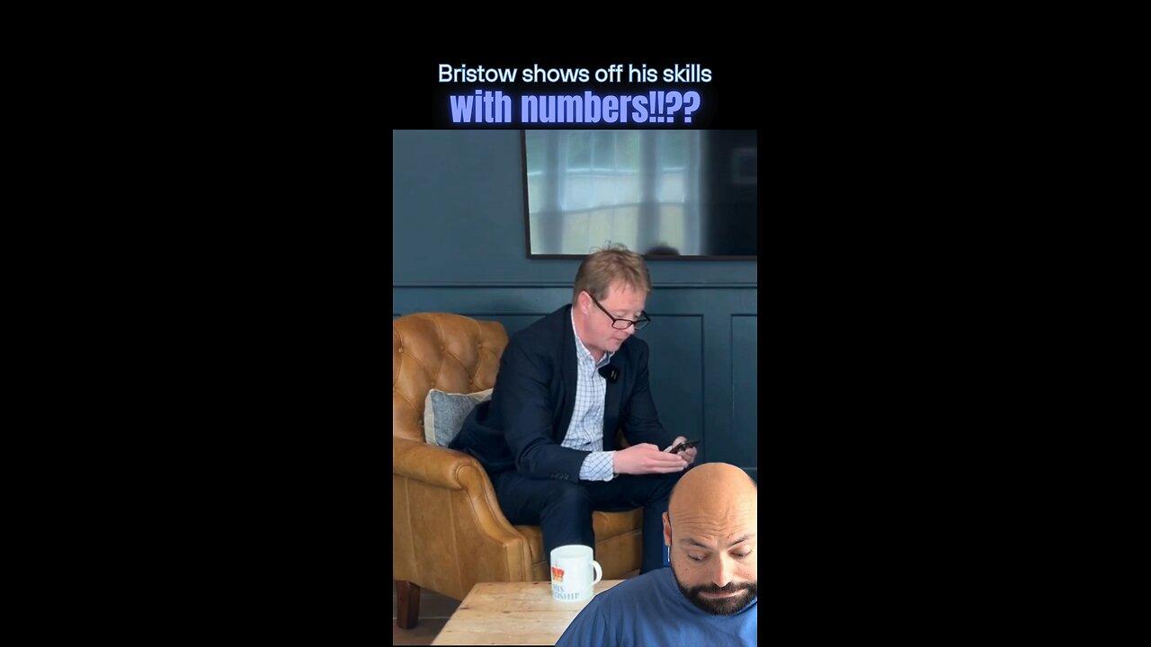 Paul Bristow = Master of Numbers!