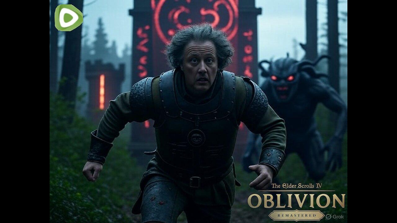 Damn Imps Of Misery Are Everywhere!  Running For My Life In Oblivion Remastered!