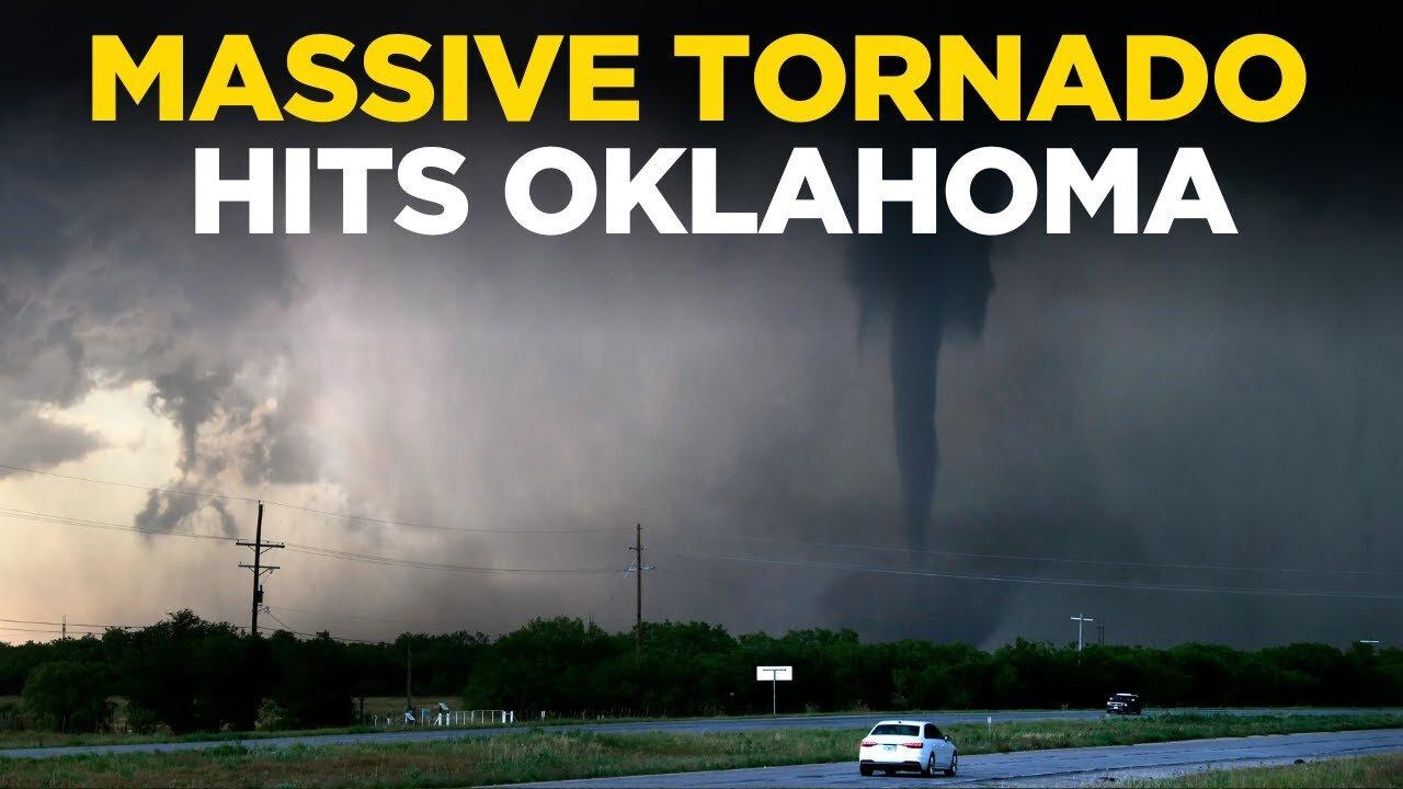 LIVE: Massive Tornado Rips Through Oklahoma | U.S Weather | Tornado Warning | Storms LIVE