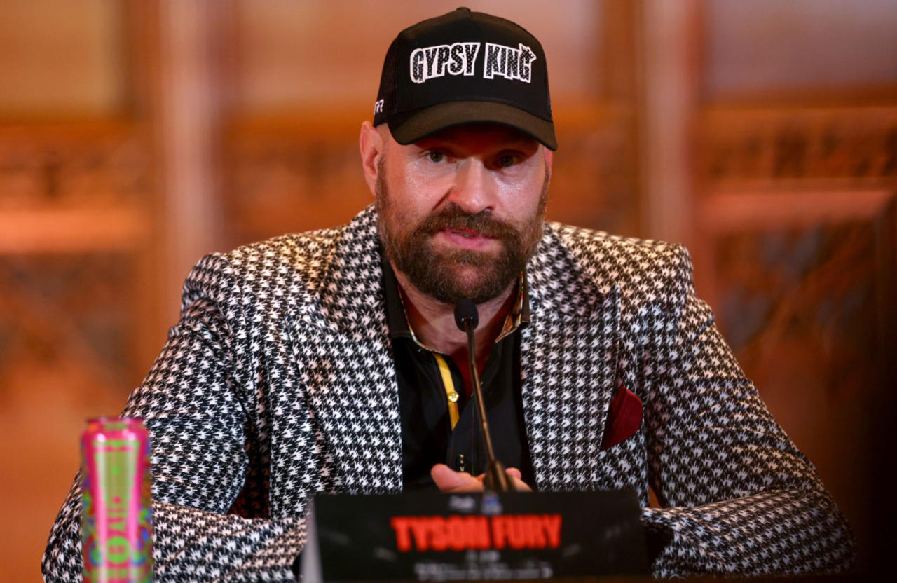 Tyson Fury teasing a possible comeback with a social media clip from the gym
