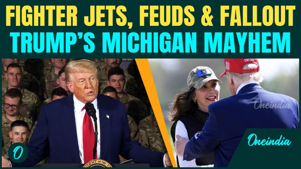 Trump’s Wild 100-Day Rally: Hugs Democratic Enemy, Fighter Jet Bombshell While U.S Economy Struggles