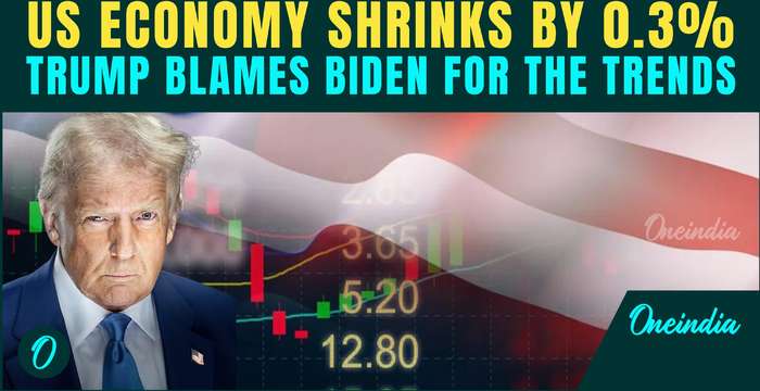 US Economy Shrinks for First Time in 3 Years; Trump’s Shock Policies Under Fire Amid Recession Fear