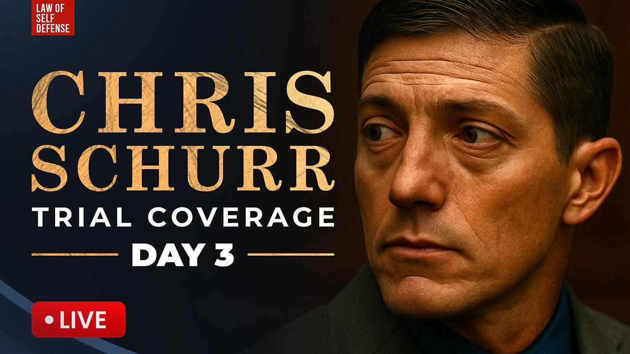 LIVE! Chris Schurr Murder Trial: Day #003