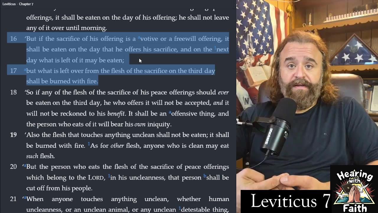 Daily Bible Study - Leviticus Chapter 7