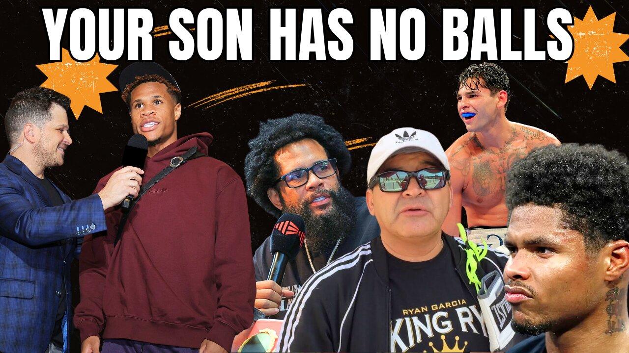Devin Haney Faces a Hostile Crowd in Times Square