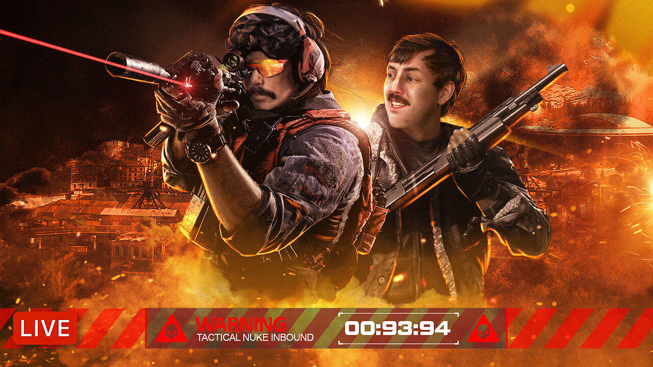 🔴LIVE - DR DISRESPECT - WARZONE NUKE - WILL IT EXPLODE?