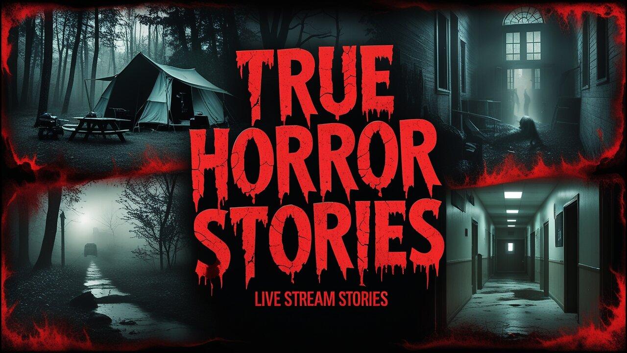 🔴 LIVE 24H - TRUE HORROR STORIES | Real Scary Tales from Camps, Cities, Farms & Schools 👻🕯️