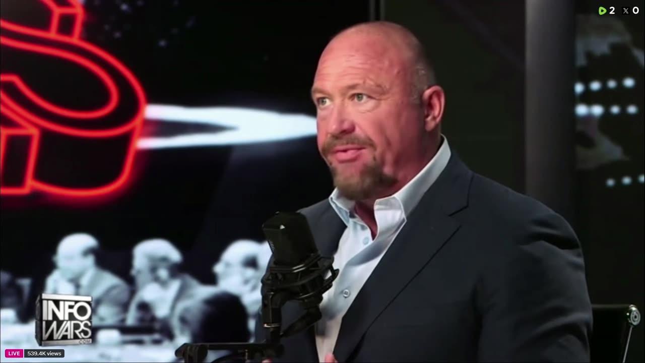 Alex Jones, Info Wars, 04/30/2025