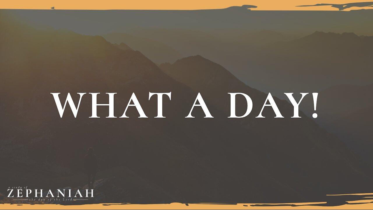 04-30-25 - What A Day! - Dr. Bryan Stensaas