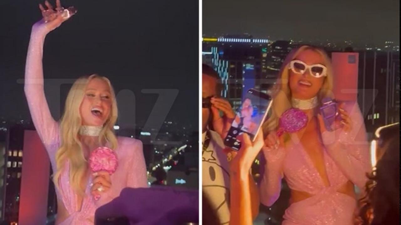 Paris Hilton Throws Perfume Launch Party