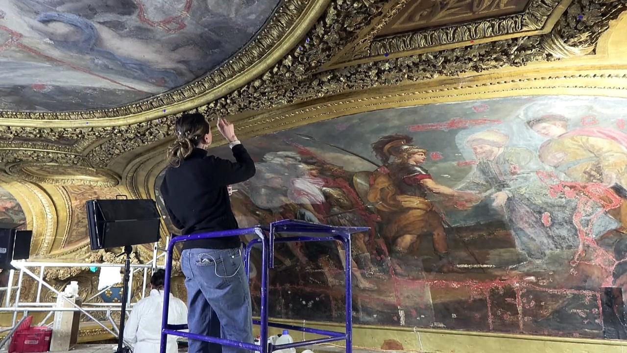 Inside the makeover of Palace of Versailles's Diane Salon