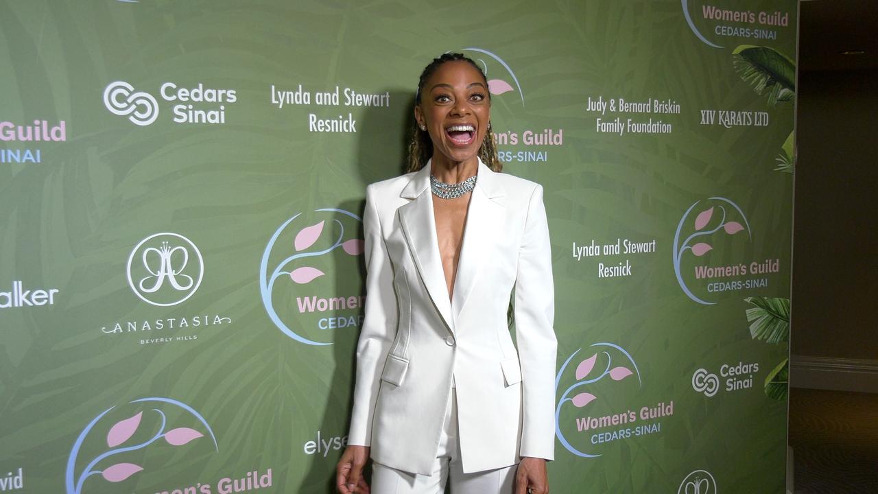 Nischelle Turner 2025 Women's Guild Cedars-Sinai Spring Luncheon Red Carpet