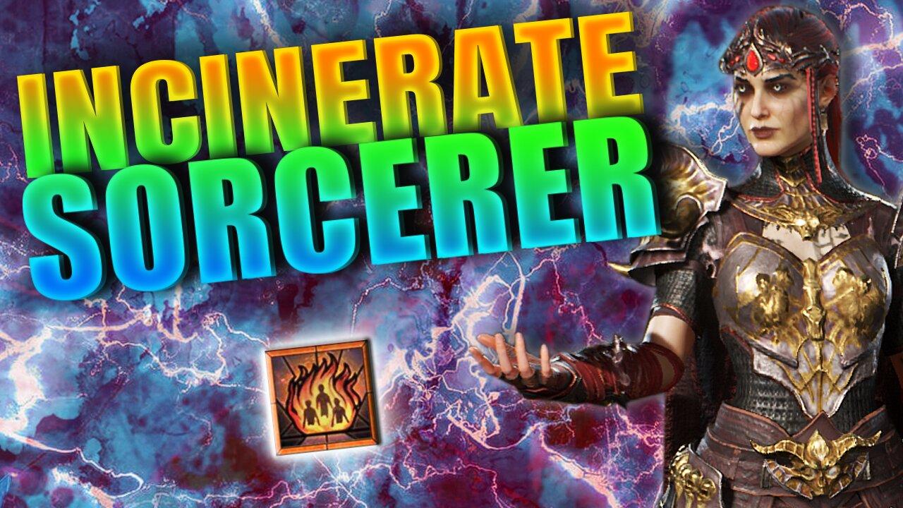 🔴 Incinerate Sorcerer Endgame Torment 2 | Season 8 Diablo 4
