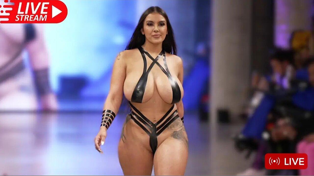 miami black tape project bikini swim week fashion