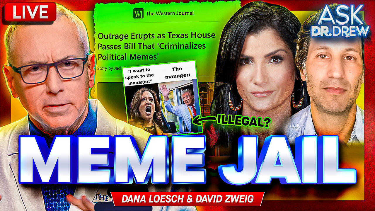 Dana Loesch: Insane Texas Law Threatens To JAIL Political Meme Posters & Criminalize Parody (Up To A YEAR In Jail) w/ David