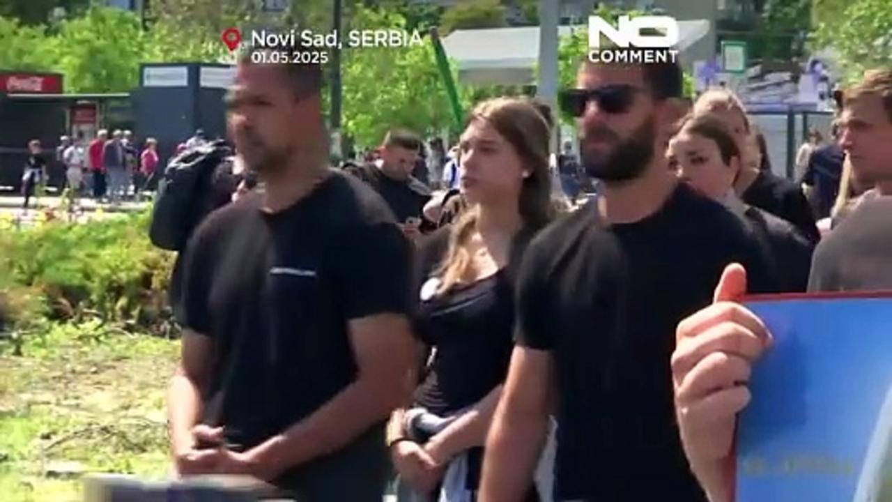 Serbia marks six months since deadly collapse at Novi Sad railway station