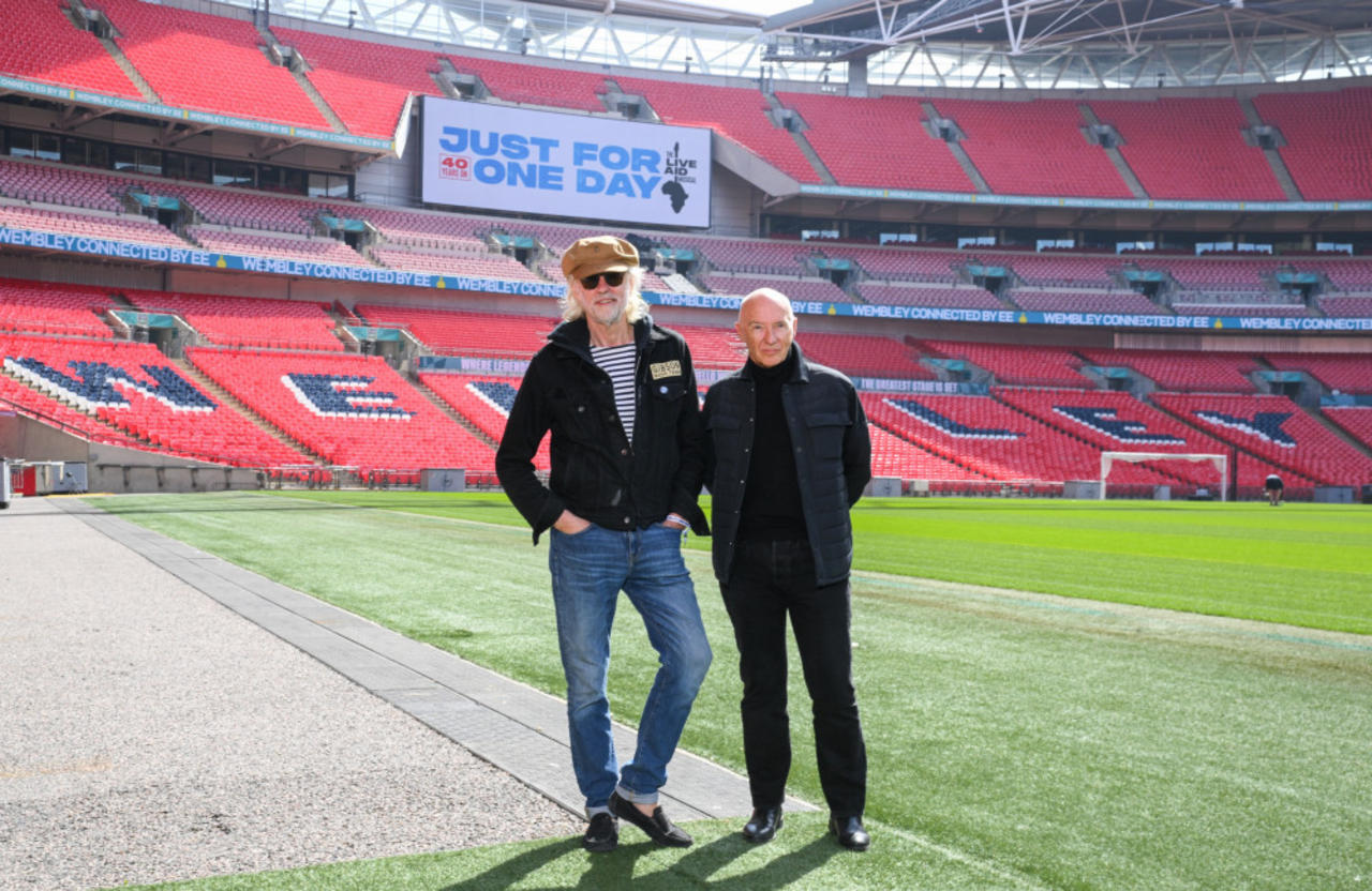 Sir Bob Geldof was left 'mortified' when he read the script for the Live Aid musical