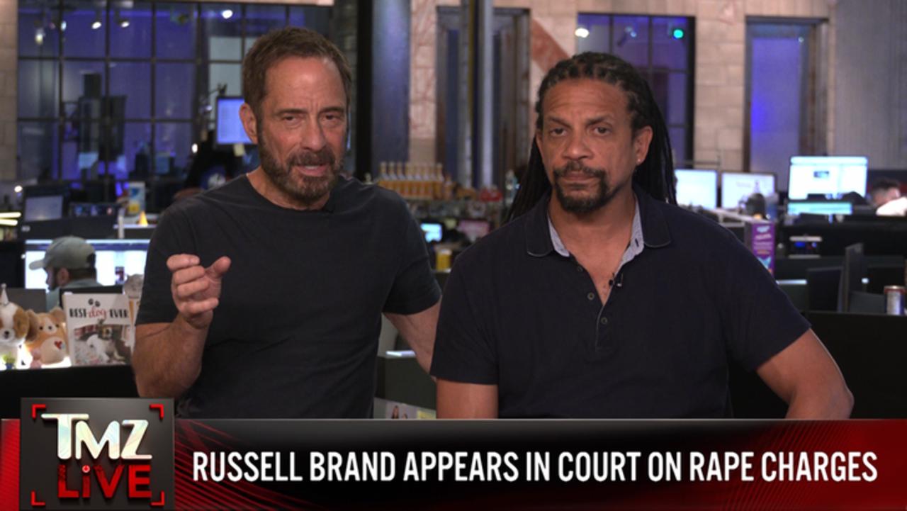 Russell Brand Appears in London Court On Rape Charges, Granted Bail | TMZ Live