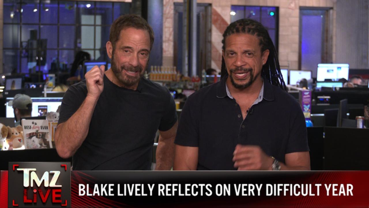 Blake Lively Reflects on Difficult Year Amid Justin Baldoni Legal Battle | TMZ Live