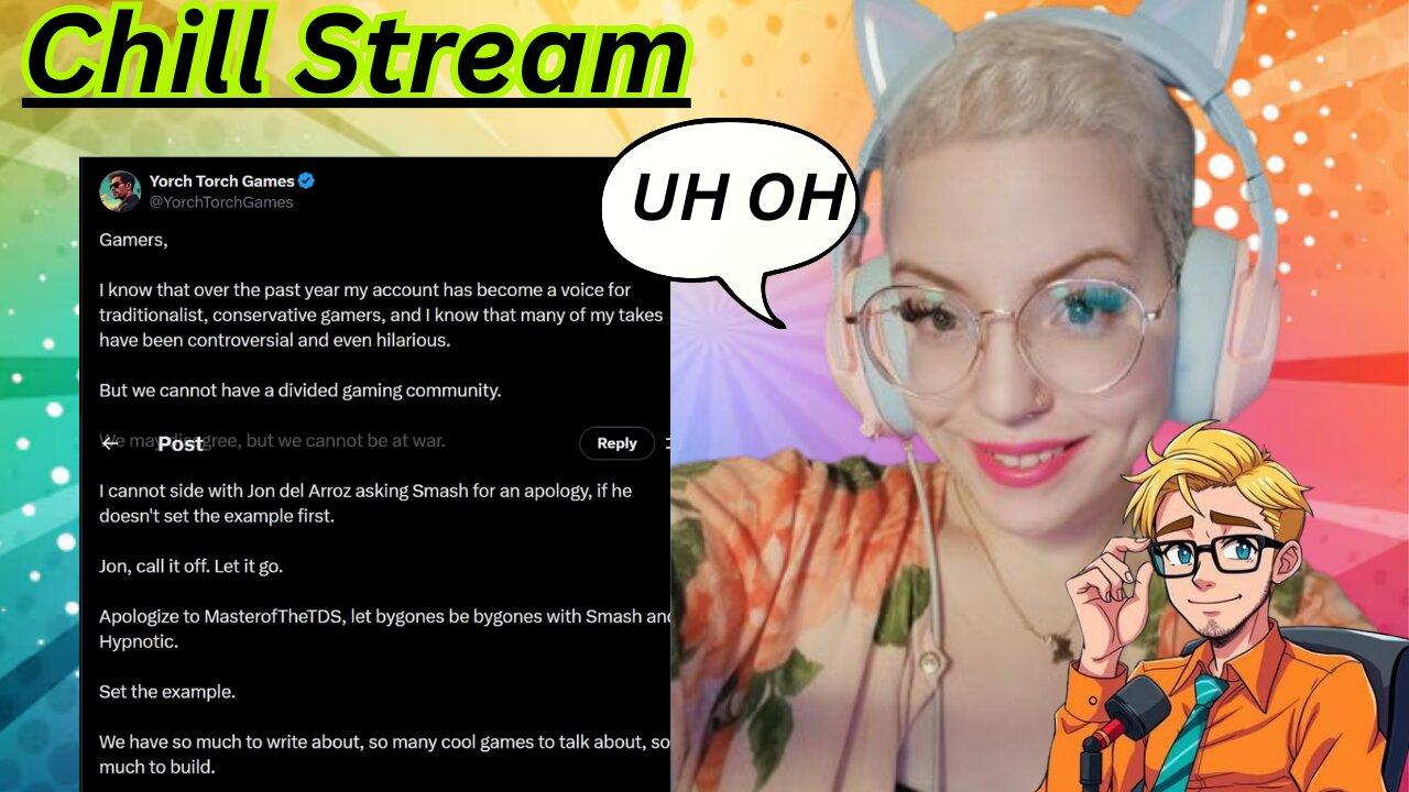 Jon Del Arroz burning bridges with fellow gamers like Yorch Torch, SmashJT, Hypno, etc?
