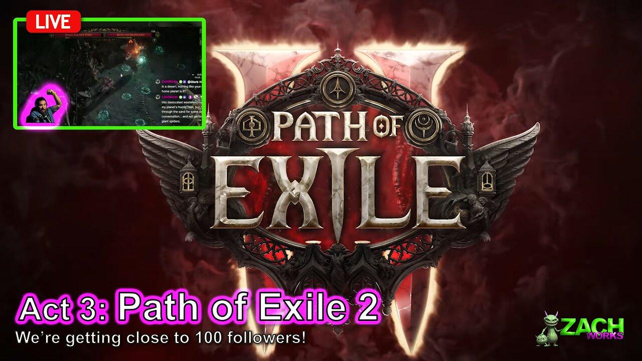POE2 Act 3: Totem-Smashing Warrior! Smash Like & Follow!