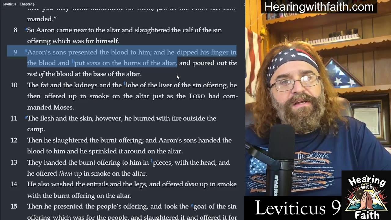 Daily Bible Study - Leviticus Chapter 9