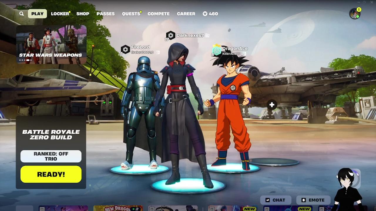 Fortnite star wars the Sith order is here