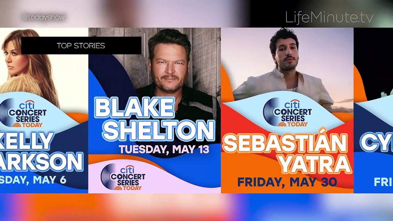 Kelly Clarkson, the Jonas Brothers, Zac Brown Band and more to perform on TODAY's Citi Concert Series This Summer, Singer Jill S