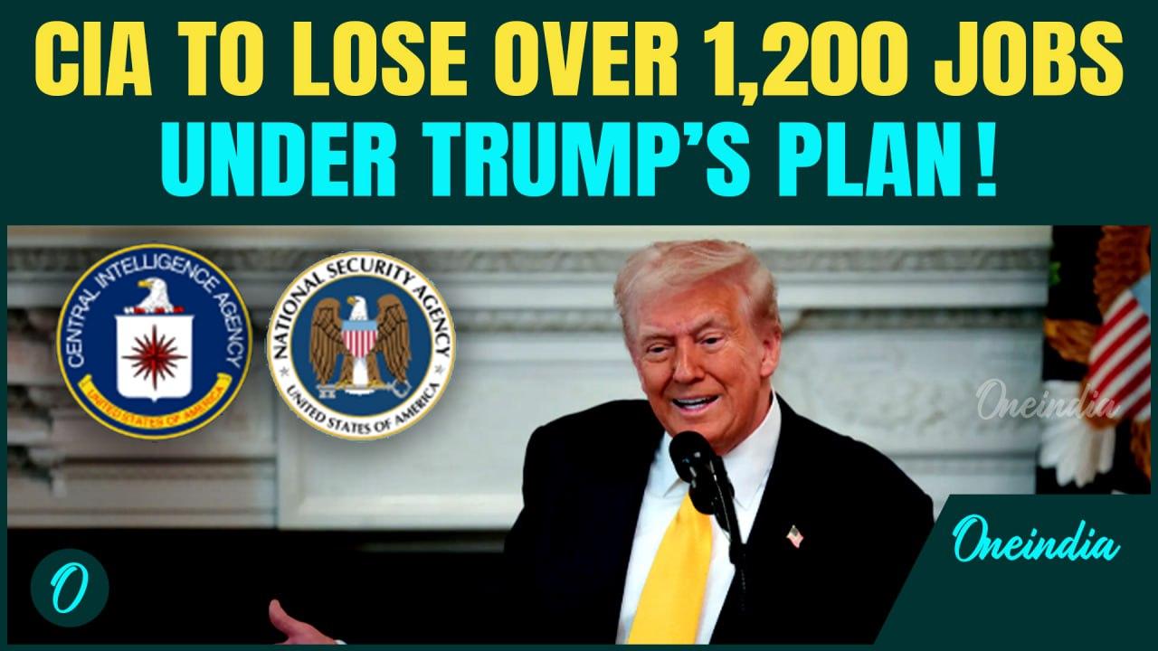 Trump’s SHOCKING Plan for CIA-NSA Revealed | Over 1,200 Jobs To Be Phased Out | Details Out