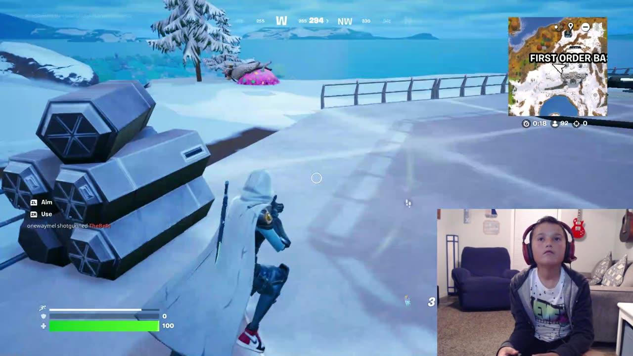 BrianZGame plays new Fortnite update