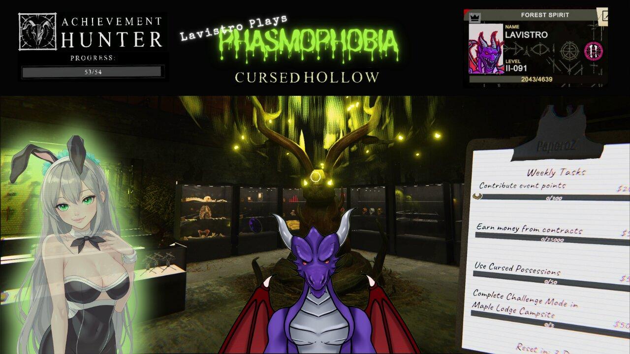 Lavistro Plays Live - Phasmophobia Easter Challenge