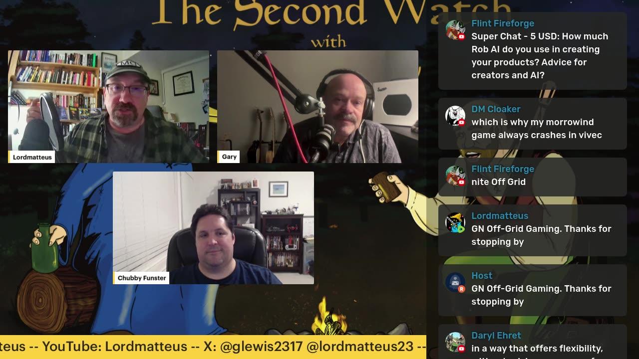 The Second Watch Episode 15 "Chubby Funster & Shadowdark"