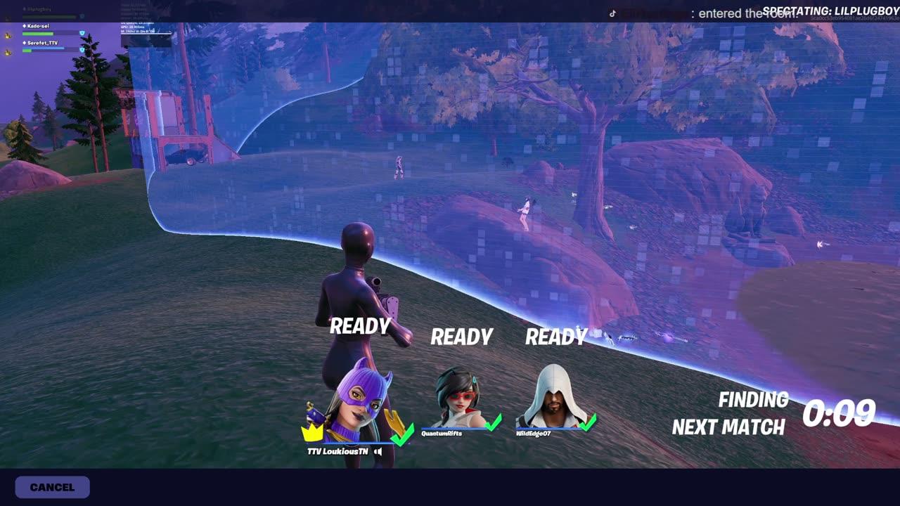 Playing Fortnite TN streamer