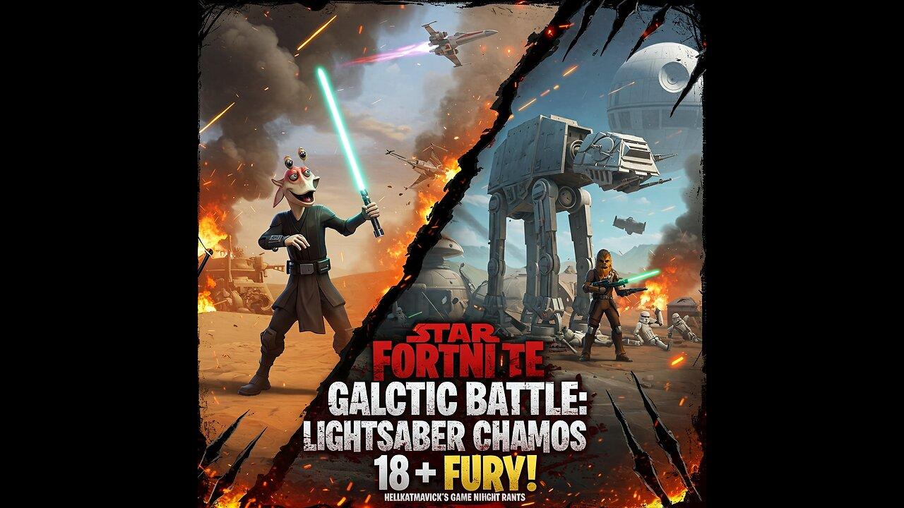 Star Wars Fortnite Galactic Battle: Lightsaber Chaos—18+ Fury!