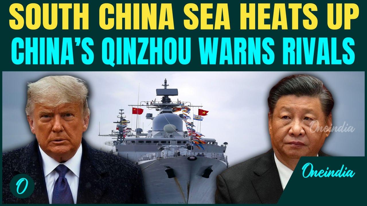 China FLEXES Naval Muscle With New Frigate | XI Warns Taiwan And U.S With New 'QINZHOU' Warship