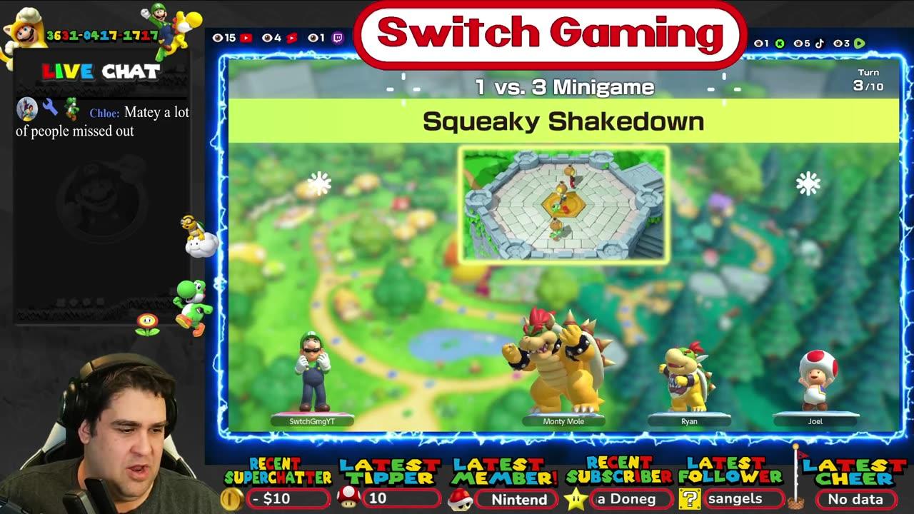 Live Mario Party Madness! Viewer Showdown Time! *LIVE* (Nintendo Switch)*LIVE*